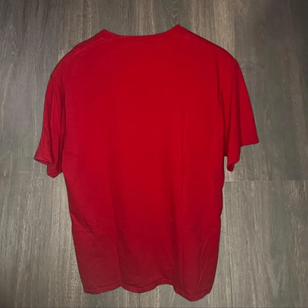 Shanghai Dragons Red‎ Graphic Tee Size Large 100% Cotton